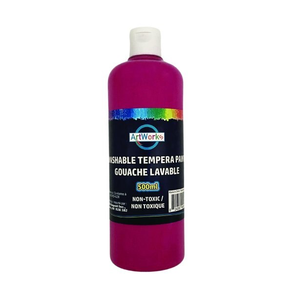 ArtWorks Washable Liquid Tempera Paint, 500mL