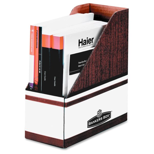 Bankers Box® Magazine Files, 4-1/4