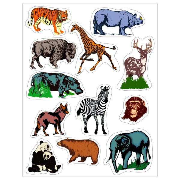 Stickers-Wild Animals