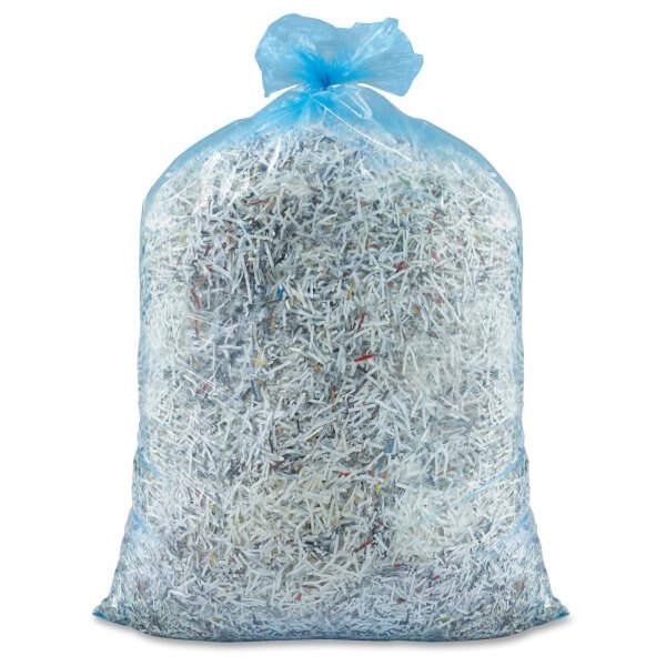 EcoLogo Industrial Blue Garbage Bags, 35