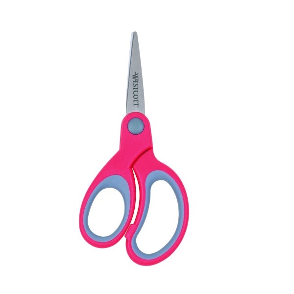 Red Left Hand Scissors Westcott 5
