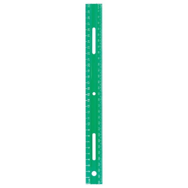 3 Point Problem Tool Ruler Westcott® Plastic 3-hole Ruler